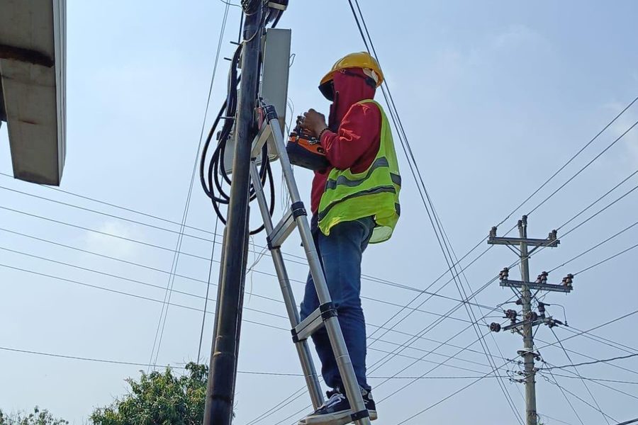 Pemeliharaan perangkat outdoor telekomunikasi